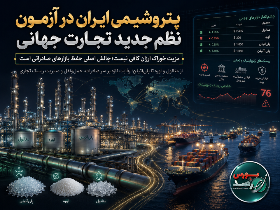 پتروشیمی ایران در آزمون نظم جدید تجارت جهانی
