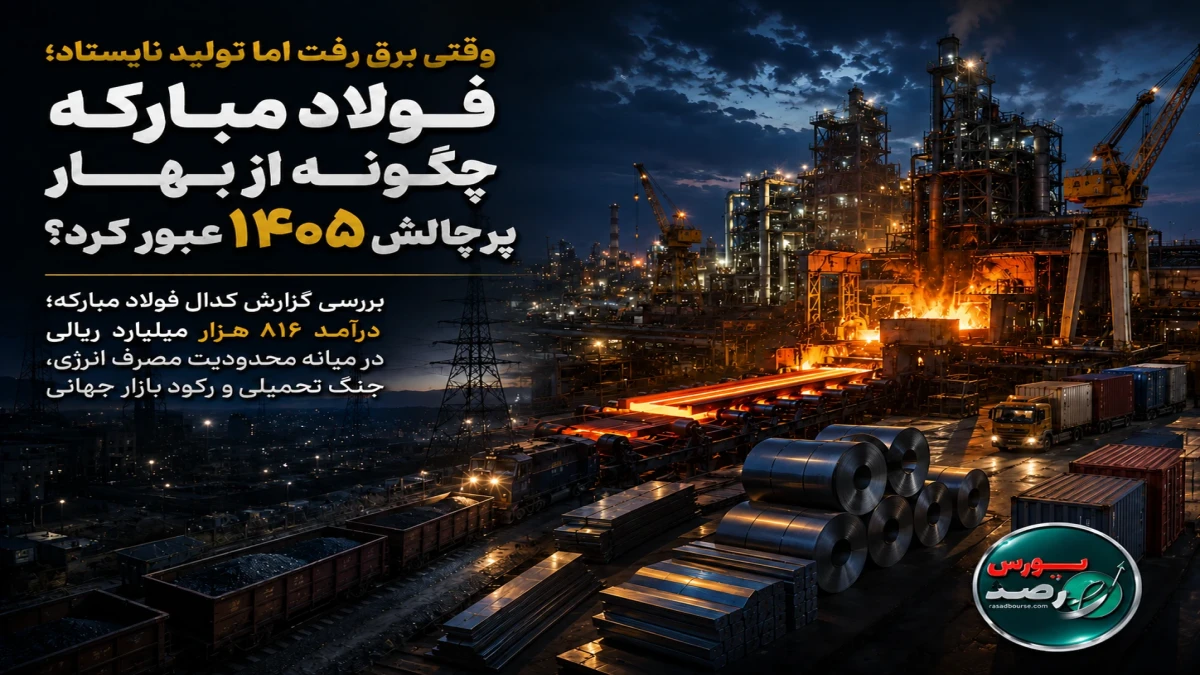 برق رفت اما تولید نایستاد؛ عبور فولاد مبارکه از بهار پرچالش