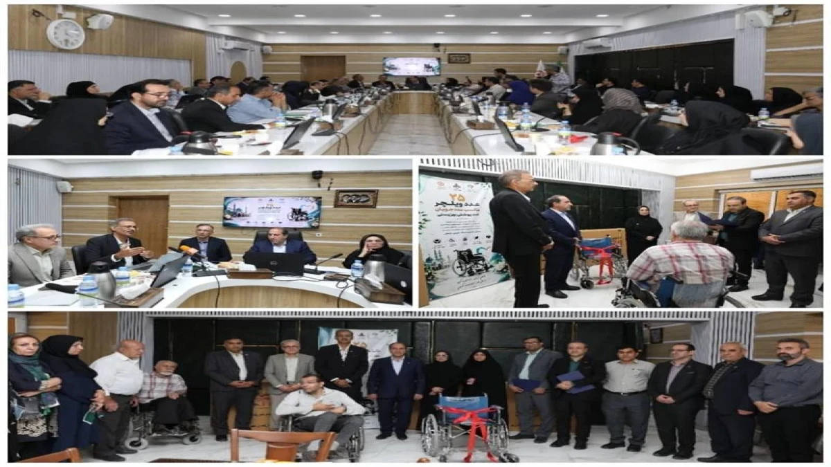 اهدای ۲۵ دستگاه ویلچر از محل مشارکت مردم در «پویش نبض انرژی» به مددجویان بهزیستی اصفهان