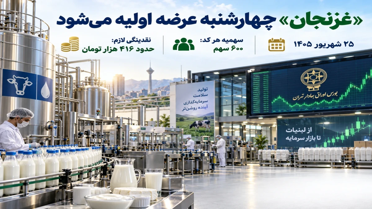 عرضه اولیه «غزنجان» چهارشنبه انجام می‌شود