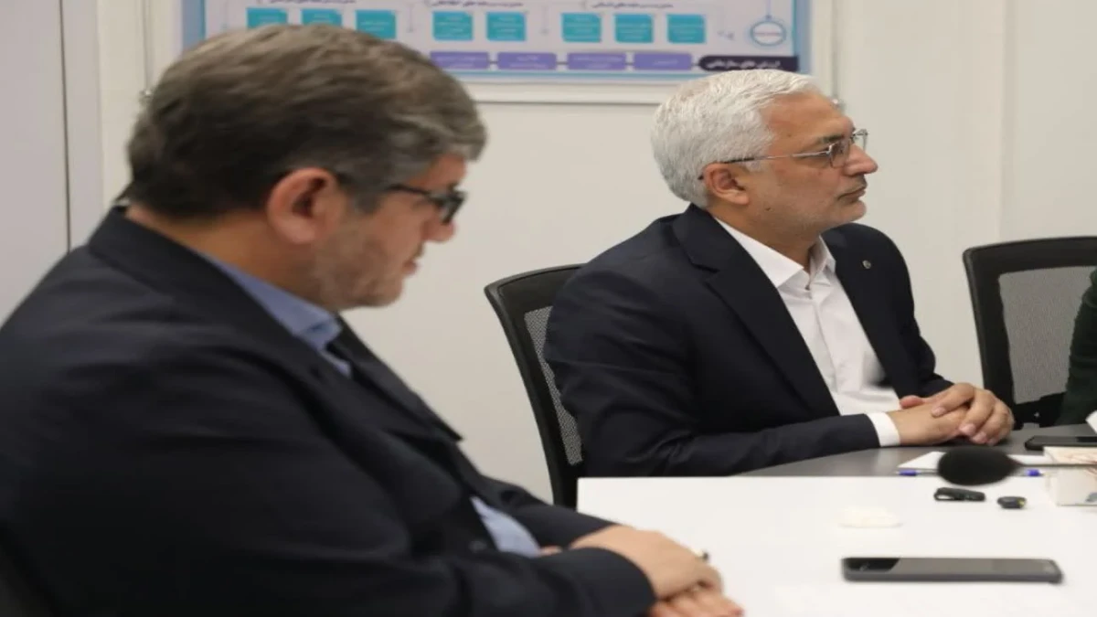 بازدید جبارعلی ذاکری، مدیرعامل راه آهن جمهوری اسلامی ایران از شرکت فولاد سنگان