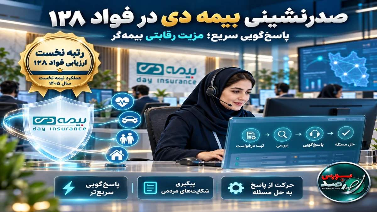 صدرنشینی بیمه دی در «فواد ۱۲۸»؛ پاسخ‌گویی سریع چگونه به مزیت رقابتی تبدیل می‌شود؟