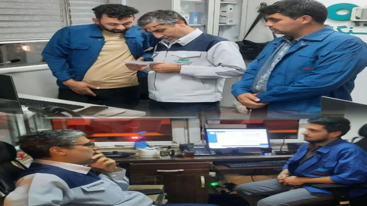 بازدید شبانه علی رسولیان از خطوط تولید و واحد حمل‌ونقل