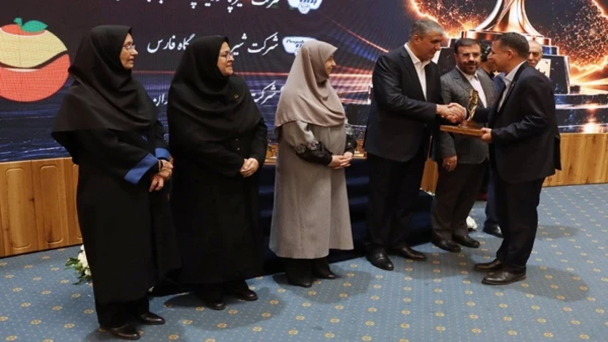 بارز نشان و لوح واحد تولیدی نمونه ملی گرفت