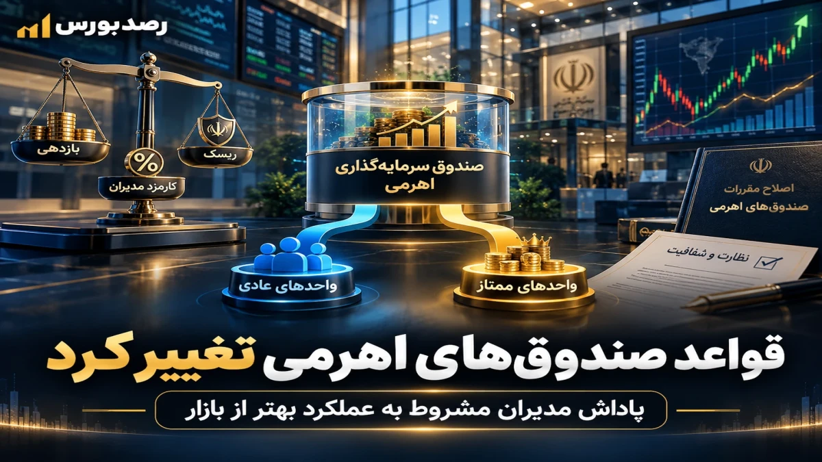 تغییر قواعد صندوق‌های اهرمی؛ پاداش مدیران مشروط به عملکرد بهتر از بازار شد