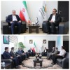 در جریان دیدار سفیر ایران در باکو با مدیرعامل سازمان منطقه آزاد انزلی