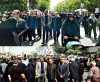 حضور رییس سازمان نظام مهندسی معدن ایران در مراسم تشییع پیکر شهدای مقاومت