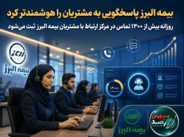 بیمه البرز پاسخگویی به مشتریان را هوشمندتر کرد
