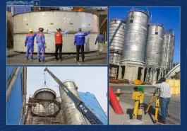 باز طراحی  وجایگزینی  موفق سیلوی استراتژیک PET-2 پتروشیمی شهید تندگویان