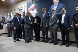 تجلیل از شرکت گسترش سوخت سبز زاگرس به‌عنوان واحد نمونه صنعتی کرمانشاه