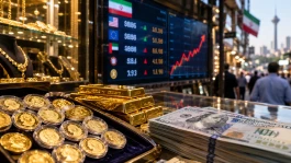 جهش قیمت طلا و ارز همزمان با افزایش ریسک‌های اقتصادی