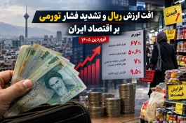 افت ارزش ریال و تشدید فشار تورمی بر اقتصاد ایران