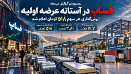 «فِساپ» در آستانه عرضه اولیه؛ ارزش‌گذاری هر سهم ۵۱۸ تومان اعلام شد