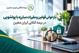 بازخوانی قوانین و مقررات مبارزه با پولشویی در بیمه اتکایی ایران‌معین