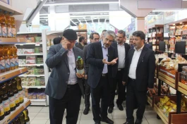 بازدید معاونین وزیر صمت از روند توزیع کالا و خدمات در فروشگاه‌های زنجیره‌ای