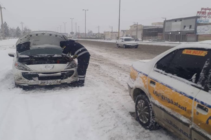 آماده باش ناوگان امدادی ایران خودرو هم‌زمان با هشدار سازمان هواشناسی